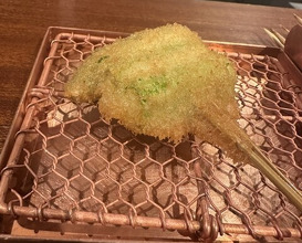 Dinner at kushikatsu daibon (串かつ だいぼん)