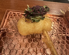 Dinner at kushikatsu daibon (串かつ だいぼん)