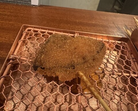 Dinner at kushikatsu daibon (串かつ だいぼん)