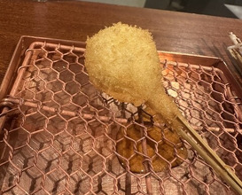Dinner at kushikatsu daibon (串かつ だいぼん)