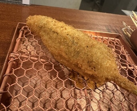 Dinner at kushikatsu daibon (串かつ だいぼん)
