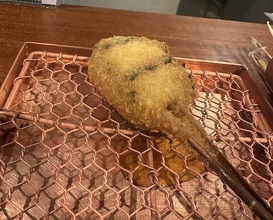 Dinner at kushikatsu daibon (串かつ だいぼん)
