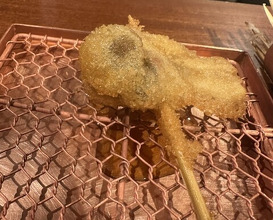 Dinner at kushikatsu daibon (串かつ だいぼん)