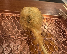 Dinner at kushikatsu daibon (串かつ だいぼん)