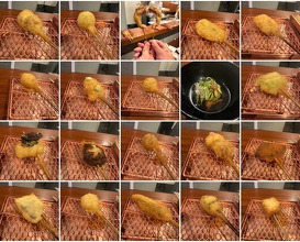 Dinner at kushikatsu daibon (串かつ だいぼん)