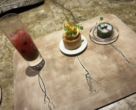 Dinner at entre nous (entre nous)