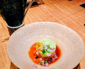 Dinner at Eragon (永来権)