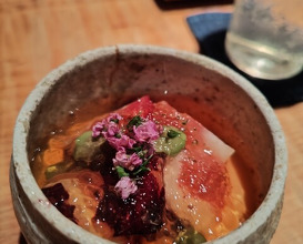 Dinner at Eragon (永来権)