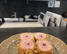 Dinner at Tonkatsu Fujii (とんかつ ふじ井)