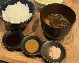 Dinner at Tonkatsu Fujii (とんかつ ふじ井)