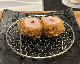 Dinner at Tonkatsu Fujii (とんかつ ふじ井)