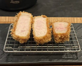 Dinner at Tonkatsu Fujii (とんかつ ふじ井)