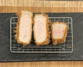 Dinner at Tonkatsu Fujii (とんかつ ふじ井)