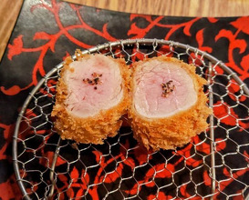 Dinner at Tonkatsu Fujii (とんかつ ふじ井)