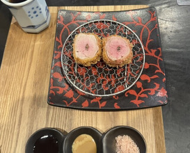 Dinner at Tonkatsu Fujii (とんかつ ふじ井)