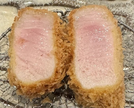 Dinner at Tonkatsu Fujii (とんかつ ふじ井)