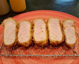 Dinner at Tonkatsu Fujii (とんかつ ふじ井)