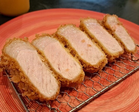 Dinner at Tonkatsu Fujii (とんかつ ふじ井)