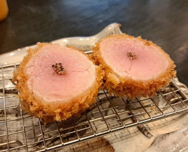 Dinner at Tonkatsu Fujii (とんかつ ふじ井)