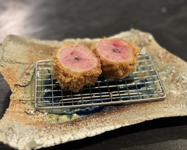 Dinner at Tonkatsu Fujii (とんかつ ふじ井)