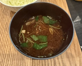 Dinner at Tonkatsu Fujii (とんかつ ふじ井)