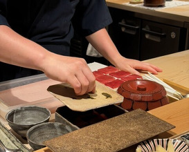 Dinner at Sushi Fujinaga (鮓 ふじなが)