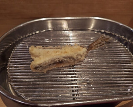 Dinner at Tempura Fukamachi (てんぷら 深町)