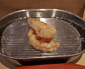 Dinner at Tempura Fukamachi (てんぷら 深町)