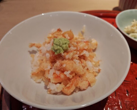 Dinner at Tempura Fukamachi (てんぷら 深町)