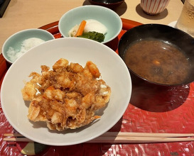 Dinner at Tempura Fukamachi (てんぷら 深町)