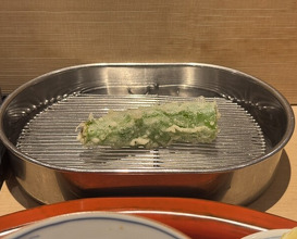 Dinner at Tempura Fukamachi (てんぷら 深町)
