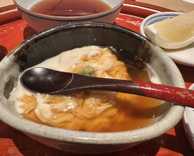 Dinner at Tempura Fukamachi (てんぷら 深町)