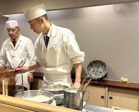 Dinner at Tempura Fukamachi (てんぷら 深町)