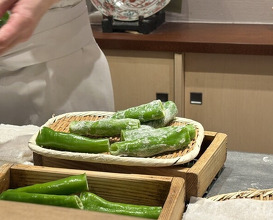 Dinner at Tempura Fukamachi (てんぷら 深町)