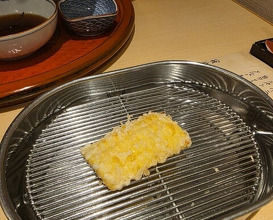 Dinner at Tempura Fukamachi (てんぷら 深町)