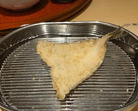 Dinner at Tempura Fukamachi (てんぷら 深町)