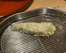 Dinner at Tempura Fukamachi (てんぷら 深町)
