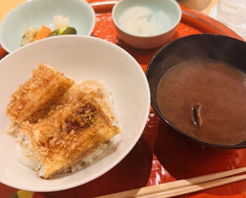 Dinner at Tempura Fukamachi (てんぷら 深町)