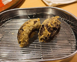 Dinner at Tempura Fukamachi (てんぷら 深町)