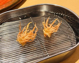 Dinner at Tempura Fukamachi (てんぷら 深町)
