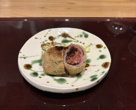 Dinner at Niku Ryori Fukunaga (肉料理ふくなが)