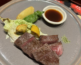 Dinner at Niku Ryori Fukunaga (肉料理ふくなが)