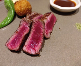Dinner at Niku Ryori Fukunaga (肉料理ふくなが)