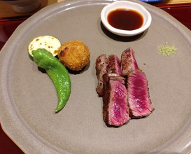 Dinner at Niku Ryori Fukunaga (肉料理ふくなが)