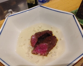 Dinner at Niku Ryori Fukunaga (肉料理ふくなが)