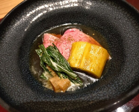 Dinner at Niku Ryori Fukunaga (肉料理ふくなが)