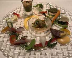 Dinner at giueme (ジュエーメ)