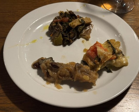 Dinner at gucite (グシテ)