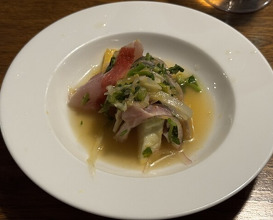 Dinner at gucite (グシテ)