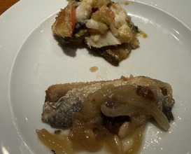 Dinner at gucite (グシテ)